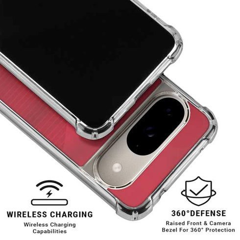 Poland Soccer Flag Google Pixel 10 Clear Case